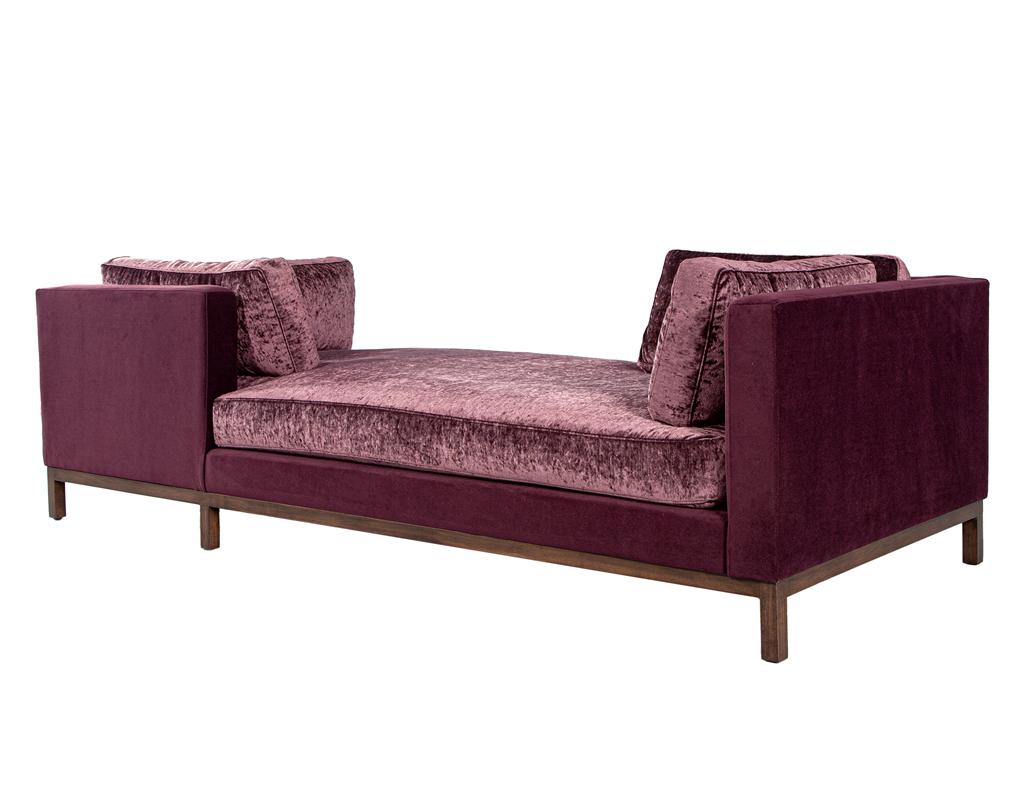 Vintage Mid-Century Modern Daybed Sofa Lounger For Sale 11