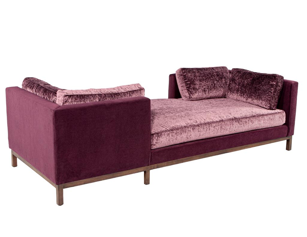 Vintage Mid-Century Modern Daybed Sofa Lounger For Sale 13