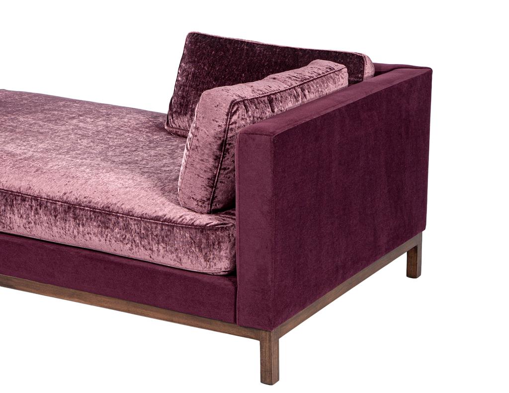 Vintage Mid-Century Modern Daybed Sofa Lounger For Sale 2