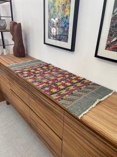 Vintage Mid Century Modern Decorative Wall Hanging Tapestry geometric pattern