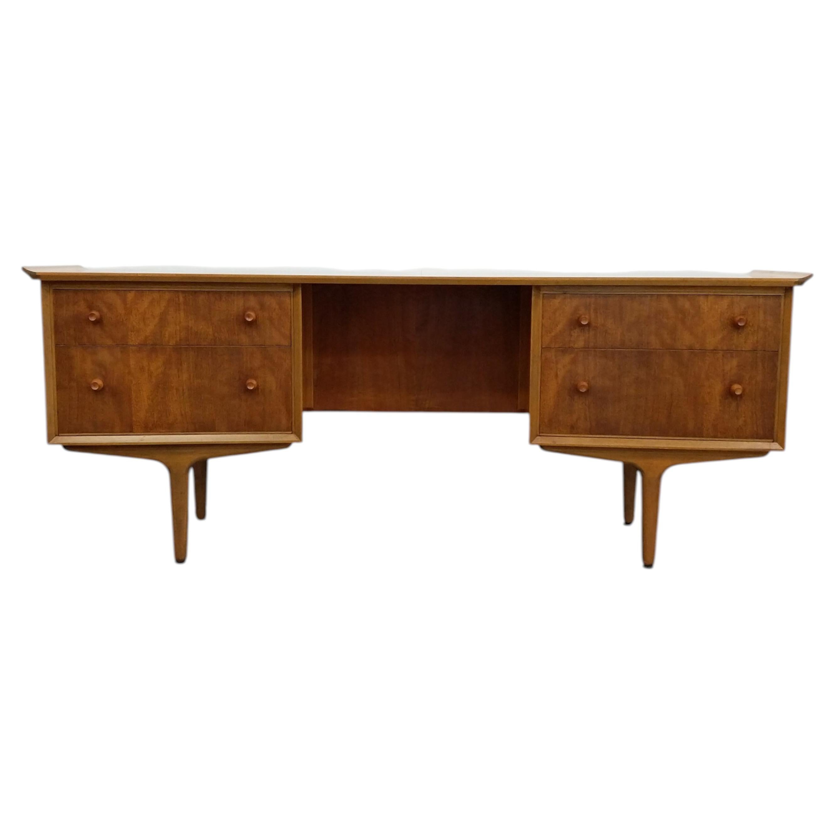 Vintage Mid Century Modern Desk / Dressing Table by Vesper