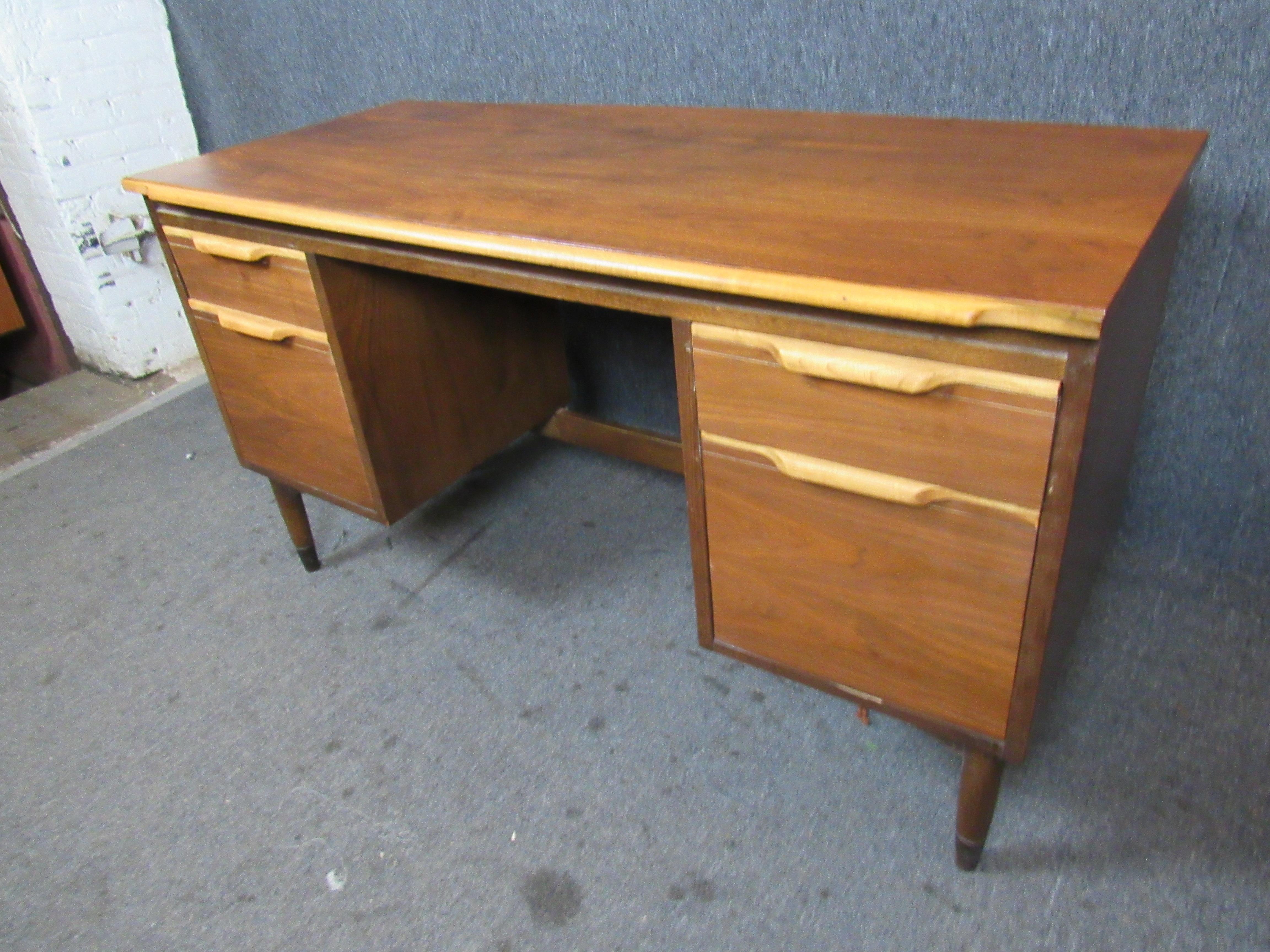 vintage mid century modern desk for sale