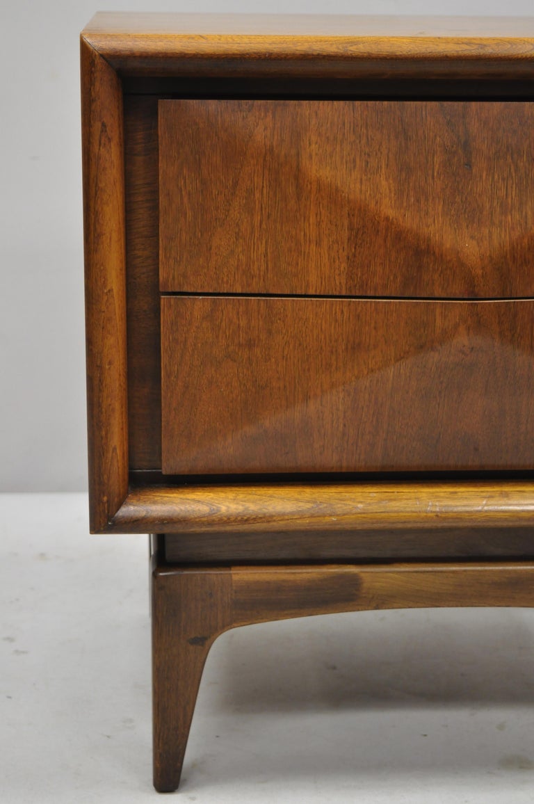 Vintage mid century modern nightstand top
