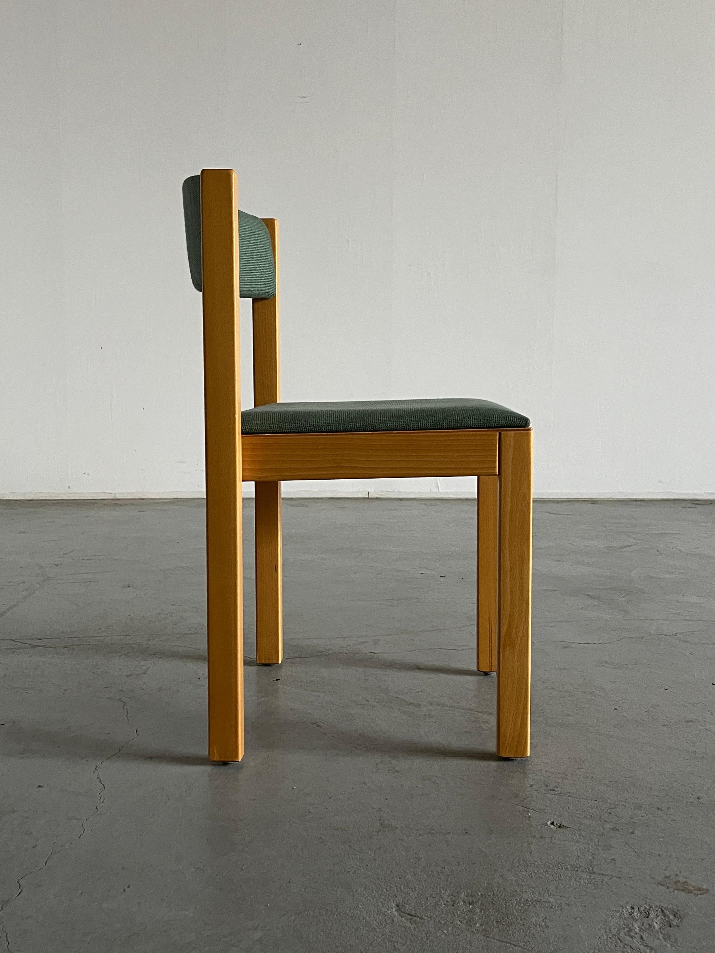 Late 20th Century Vintage Mid-Century Modern Dining Chair by Wiesner Hager, 1980s Austria For Sale