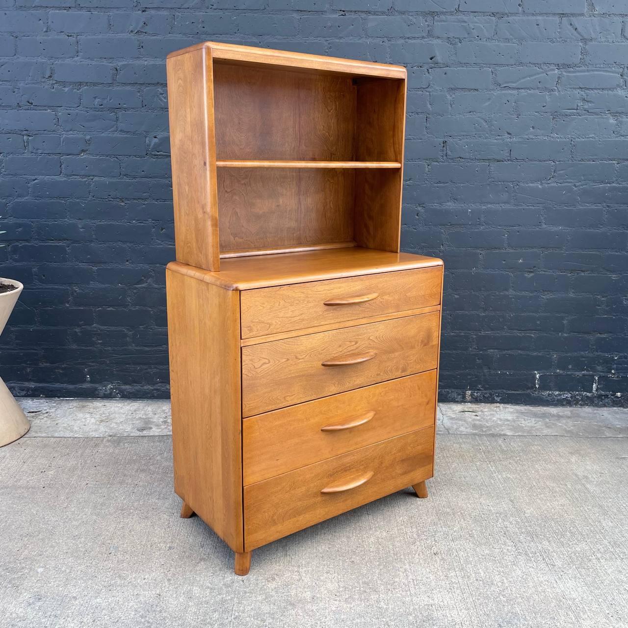 Vintage Mid-Century Modern Dresser Bookcase by Heywood Wakefield

Original Vintage Condition

Dimensions: 58”H x 31.50”W x 17”D
