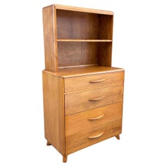 Vintage Mid-Century Modern Dresser Bookcase by Heywood Wakefield