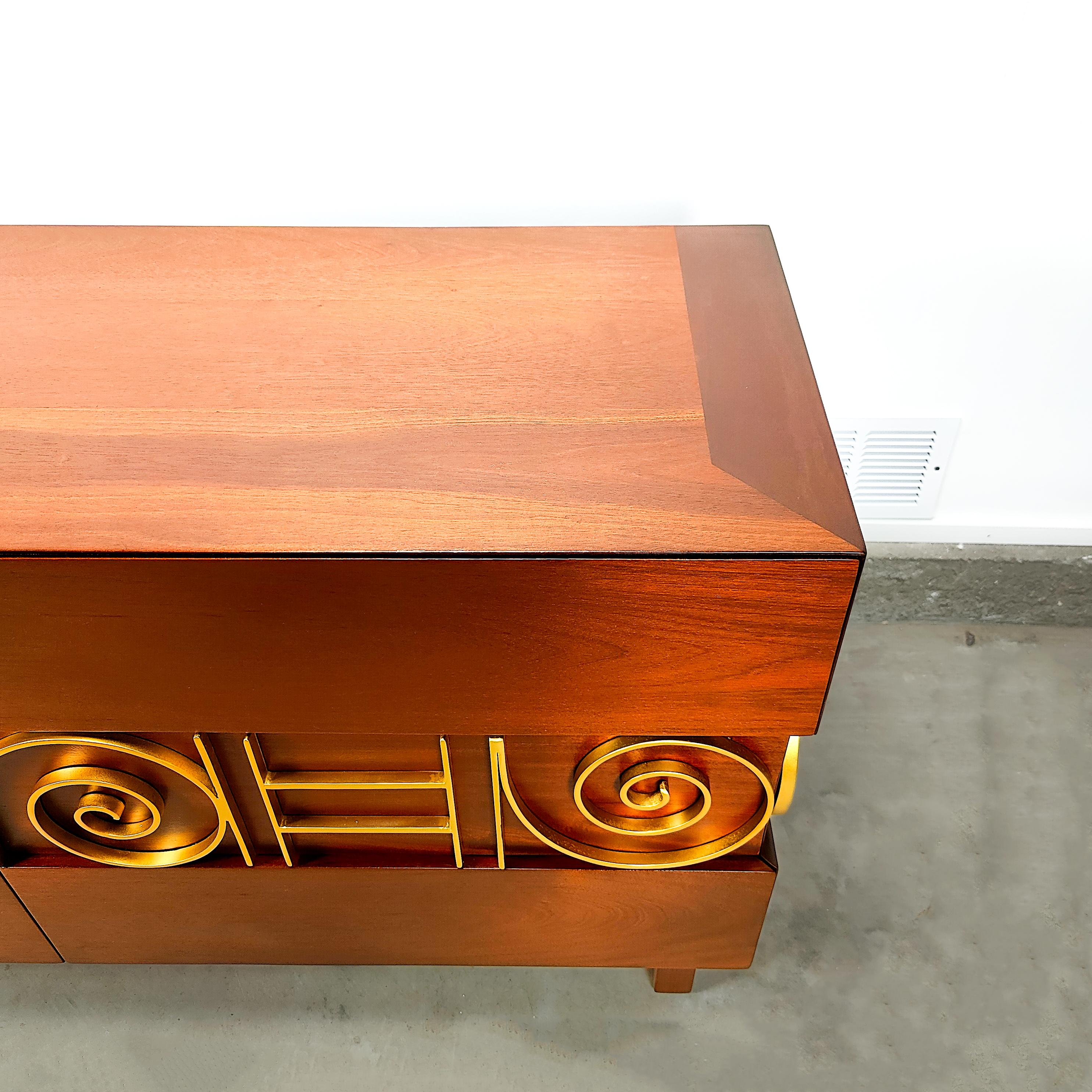 Vintage Mid-Century Dresser by Edmond J. Spence for Industria Mueblera of Mexico In Excellent Condition In Chino Hills, CA