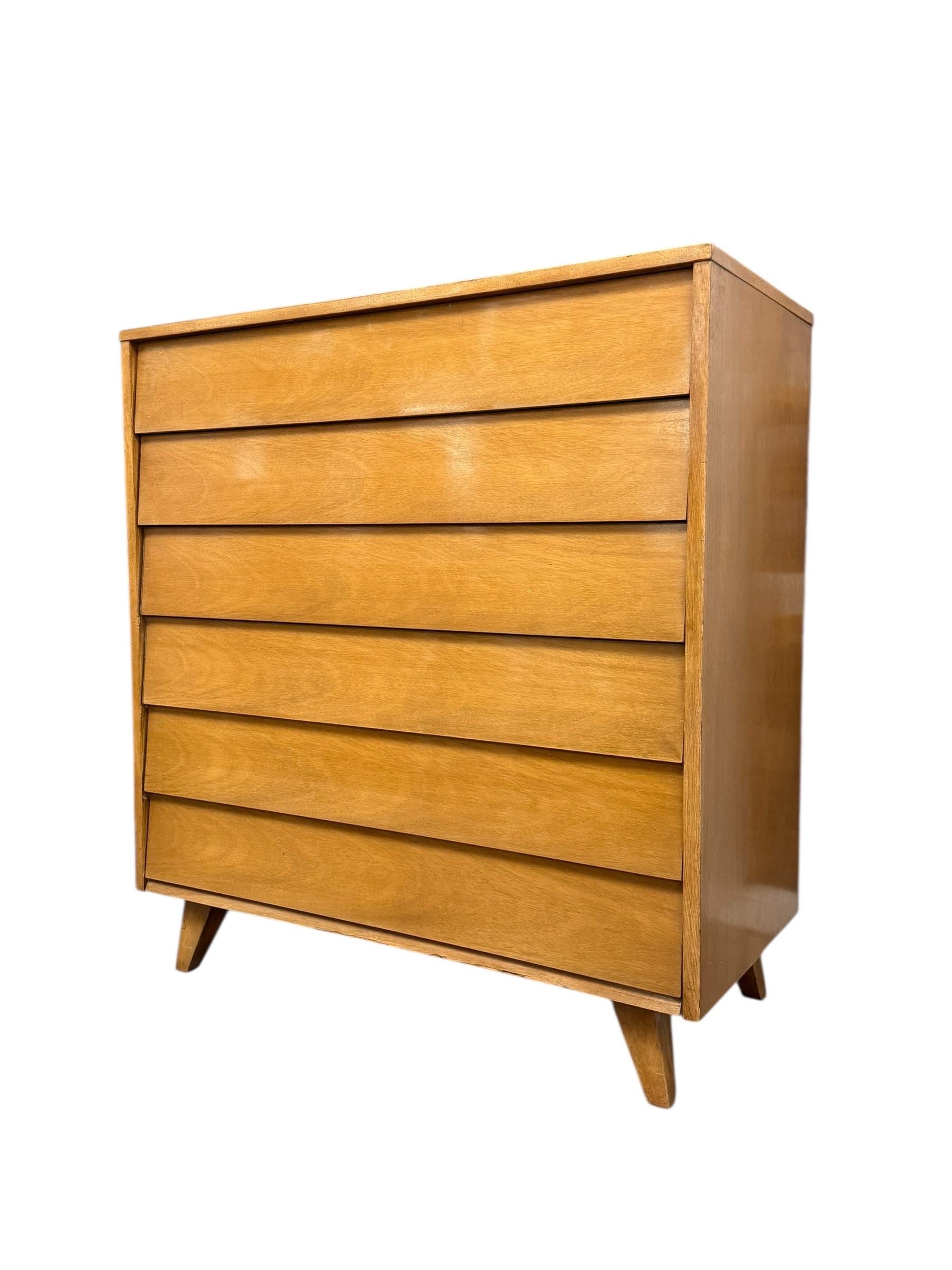 Cómoda Vintage Mid Century Modern Cajones de cola de milano de Kent Coffey en venta 2