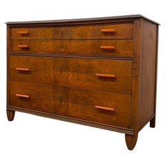 Vintage Art Deco Dresser with Four Drawers
