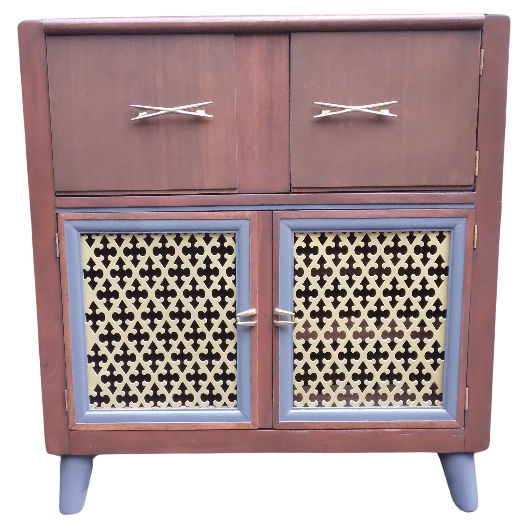 Martin Borenstein Tall Narrow Dry Bar at 1stDibs narrow tall