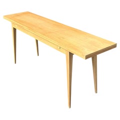 Vintage Mid-Century Modern Dunbar Flip Top Dining Table