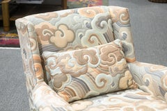 Vintage Mid Century Modern Erwin Lambeth Lounging Armchair and Ottoman