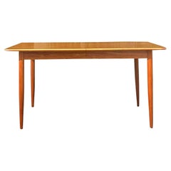 Vintage Mid-Century Modern Extendable Dining Table
