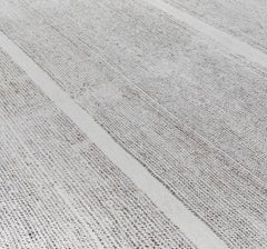 Flachgewebter Vintage-Teppich, Mid-Century Modern