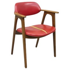Sedia a braccio da scrivania fluttuante vintage del Mid Century Modern di Farquharson Gifford