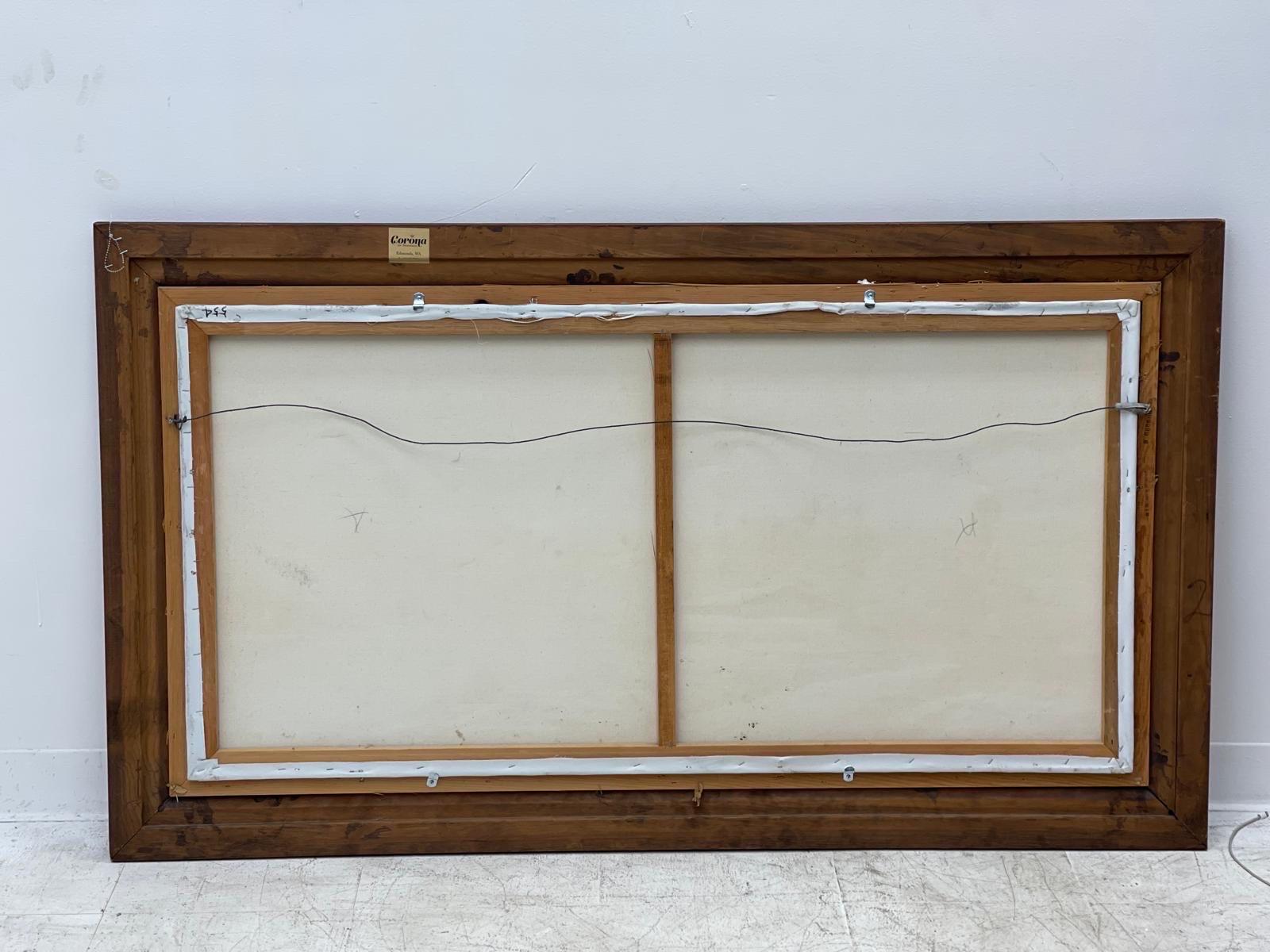 Gerahmte Vintage-Kunst, Mid-Century Modern im Angebot 3