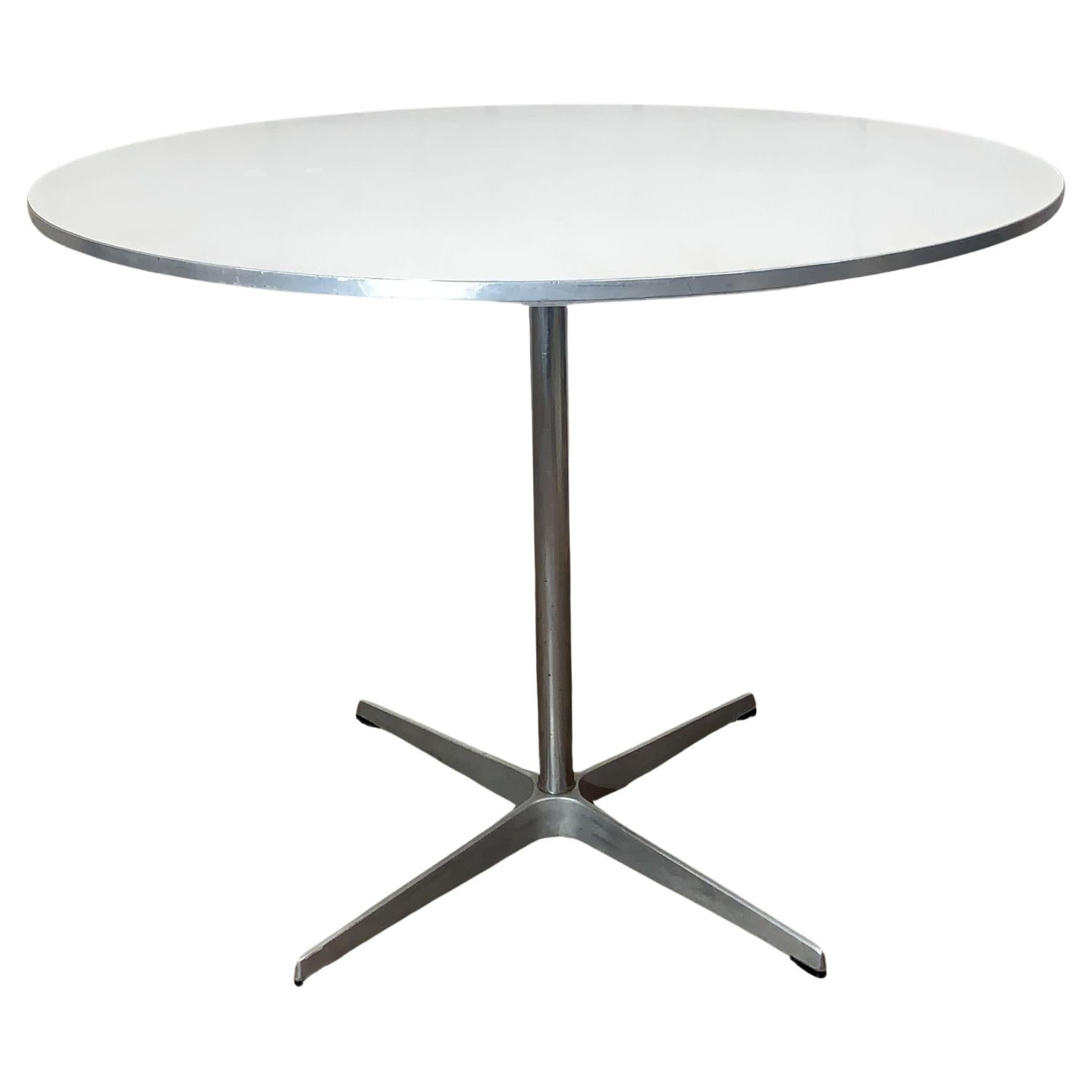 Vintage Mid Century Modern Fritz Hansen Space Cafe Table For Sale