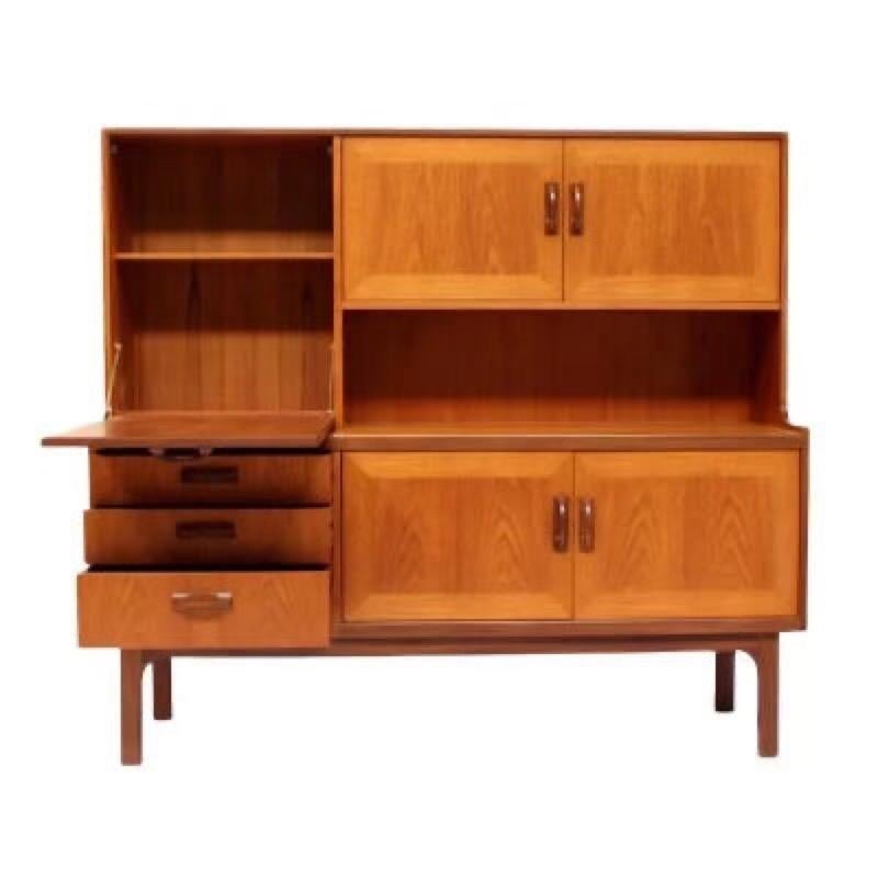 Mid-Century moderno Vintage Mid Century Modern G-Plan Tavola laterale o mobile da bar in vendita