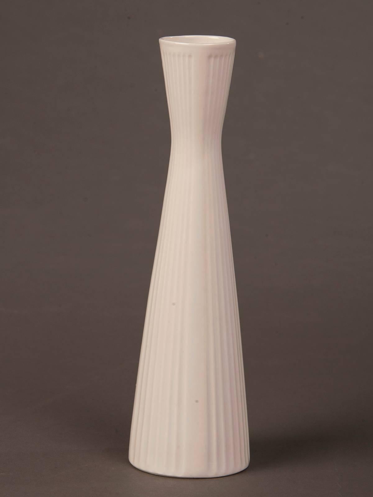 Vintage Mid-Century Modern German Porcelain Vase, Maker's Mark, circa 1950 1