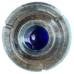 Vintage Mid-Century Modern Glass Ashtray