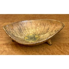 Vintage Mid-Century Modern Glazed Ceramic Bowl