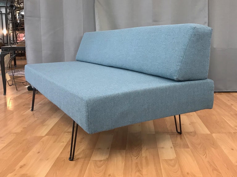 Vintage MidCentury Modern Hairpin Leg Daybed at 1stDibs