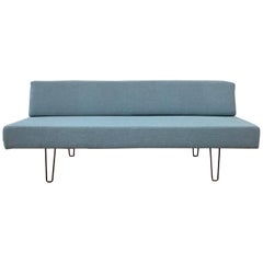 Vintage Mid-Century Modern Hairpin Leg Daybed