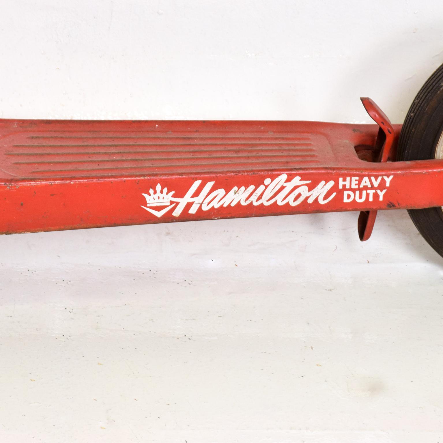 Painted Vintage Mid-Century Modern Hamilton Scooter