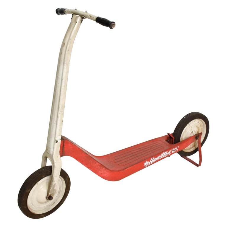 Vintage MidCentury Modern Hamilton Scooter For Sale at 1stDibs