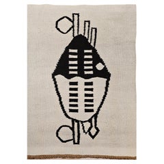 Vintage Mid Century Modern Hand Woven Tapestry Wall Art