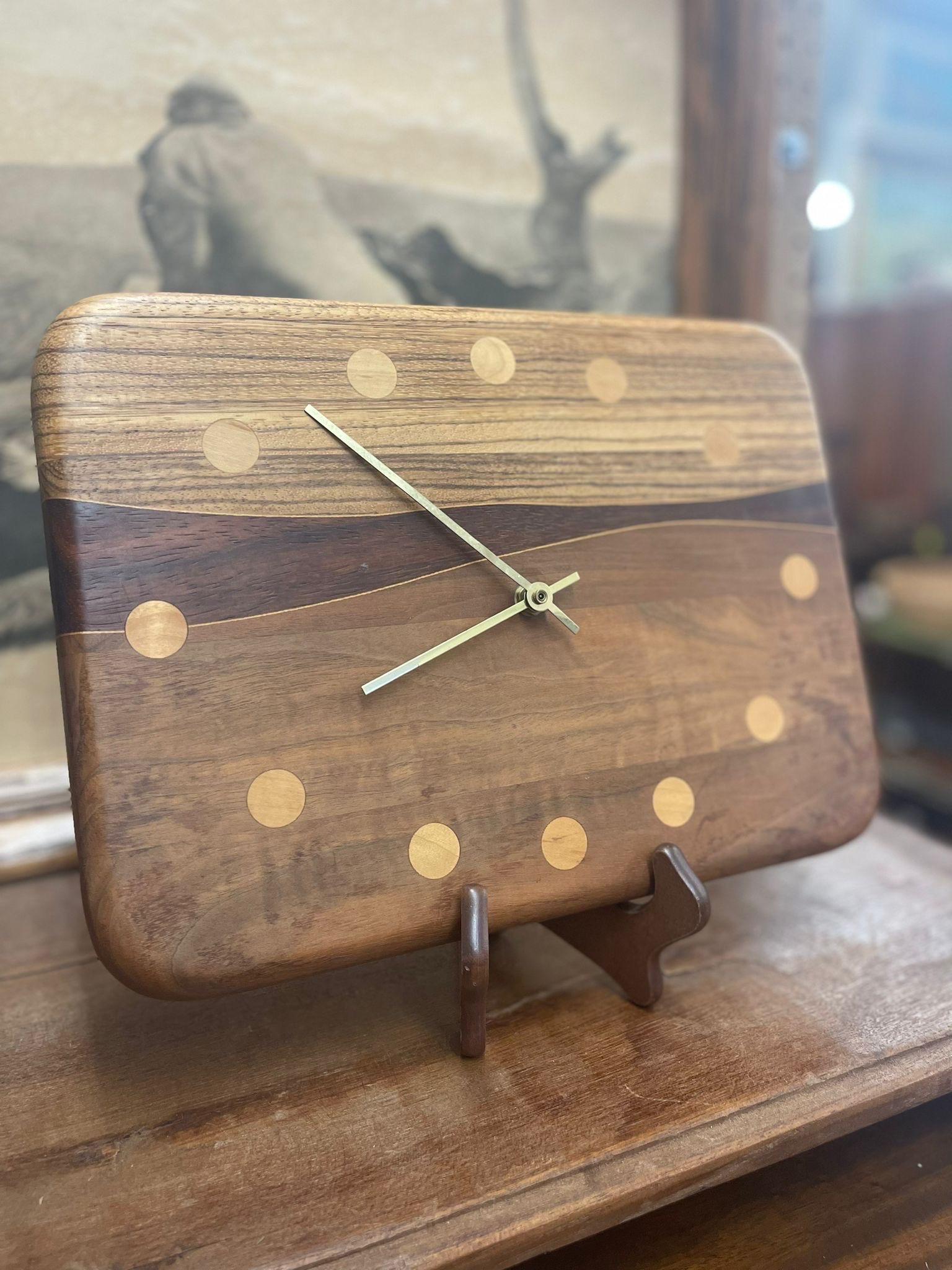 when was the wooden clock invented
