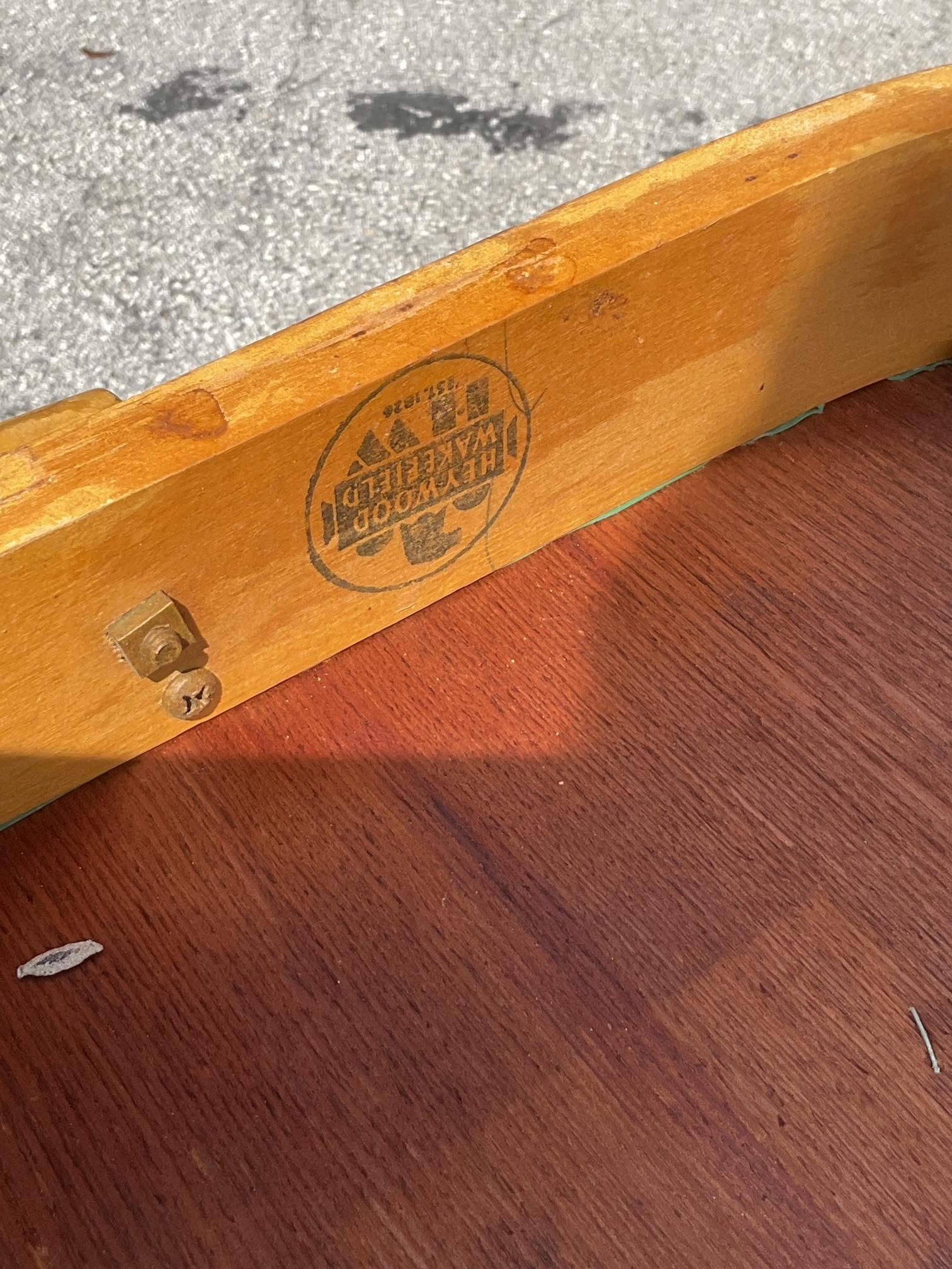 Upholstery Vintage Mid-Century Modern Heywood Wakefield 