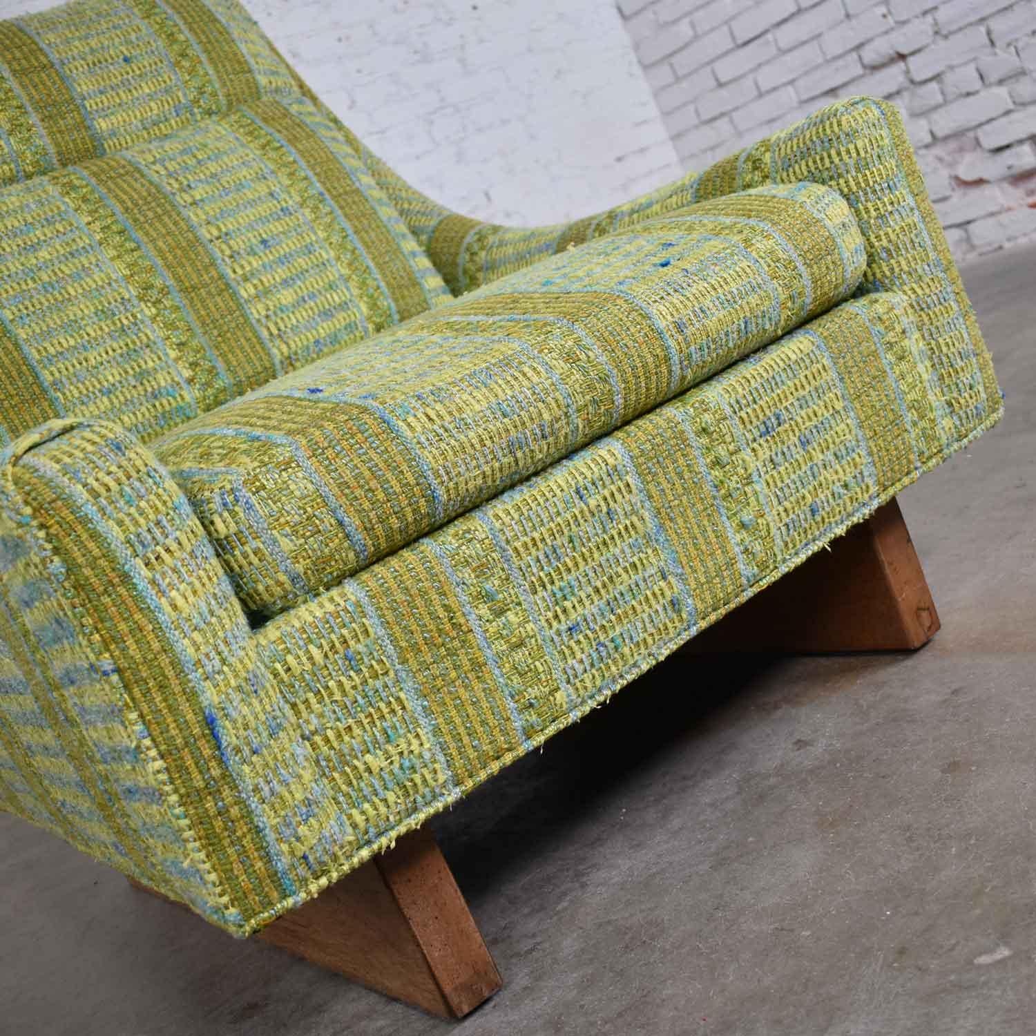 Vintage Mid-Century Modern High Back Lounge Chair von Flair Division of Bernhardt 6