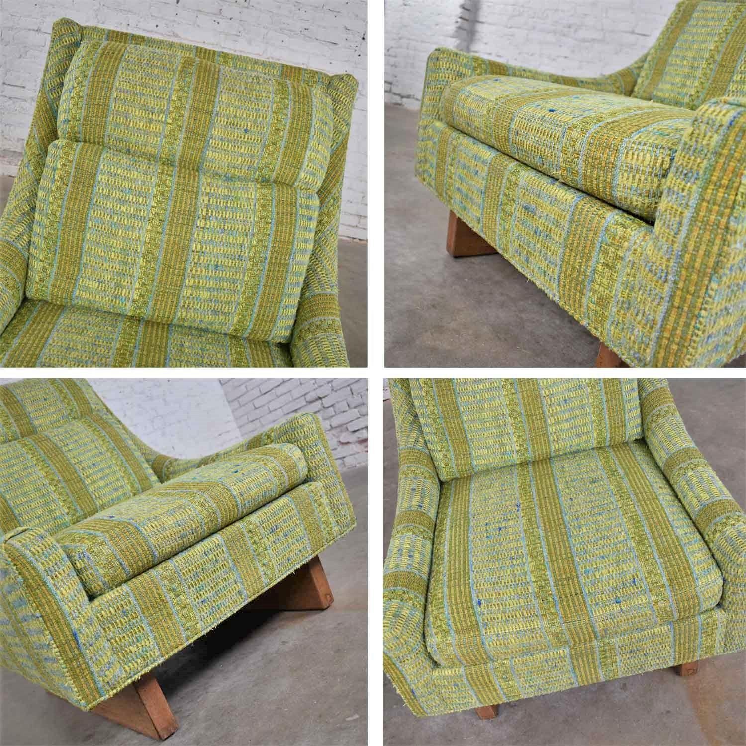 Vintage Mid-Century Modern High Back Lounge Chair von Flair Division of Bernhardt 7