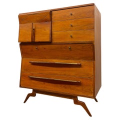 Cabinet Highboy Dresser di John Cameron, vintage, moderno e di metà secolo