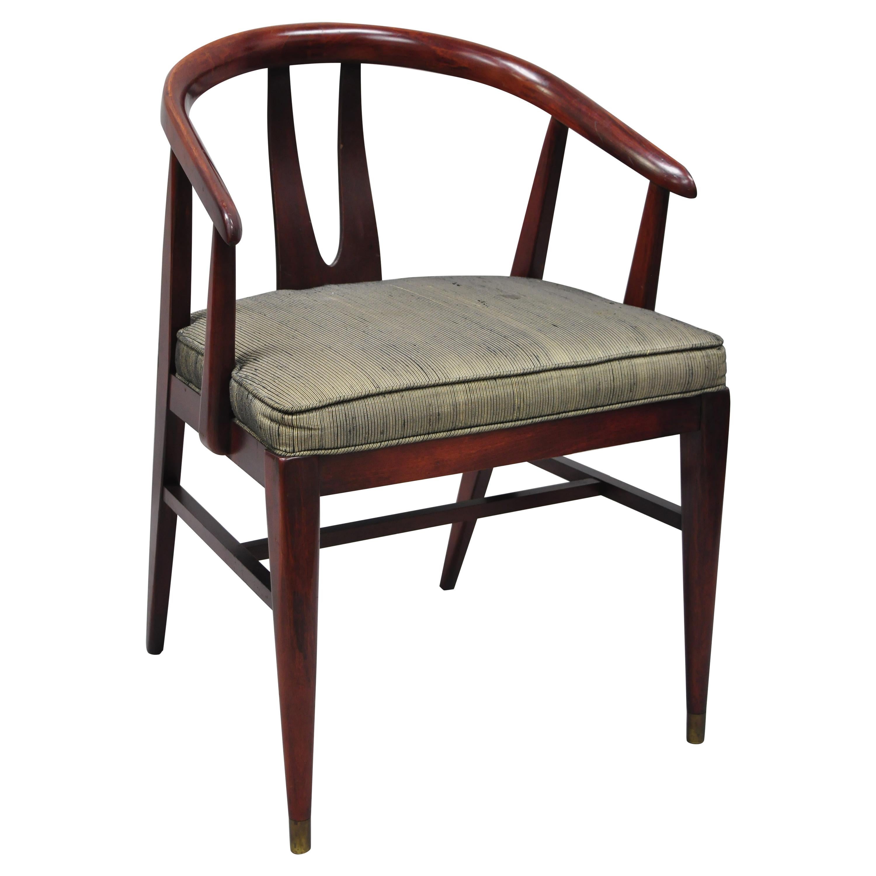Wooden chair curved back deals