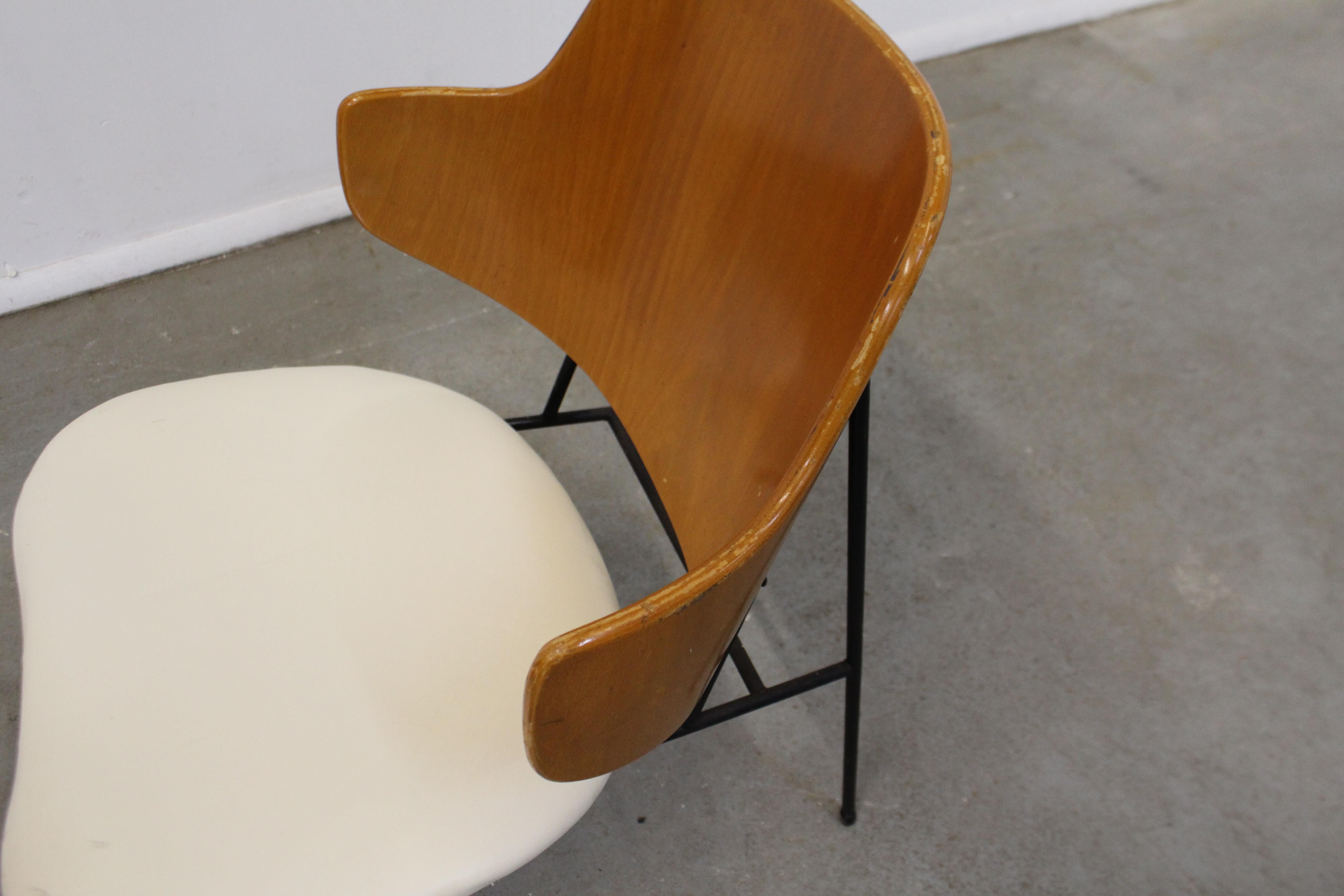 Mid-20th Century Vintage Mid-Century Modern IB Kofod Larsen for Selig Penguin Accent Chair For Sale