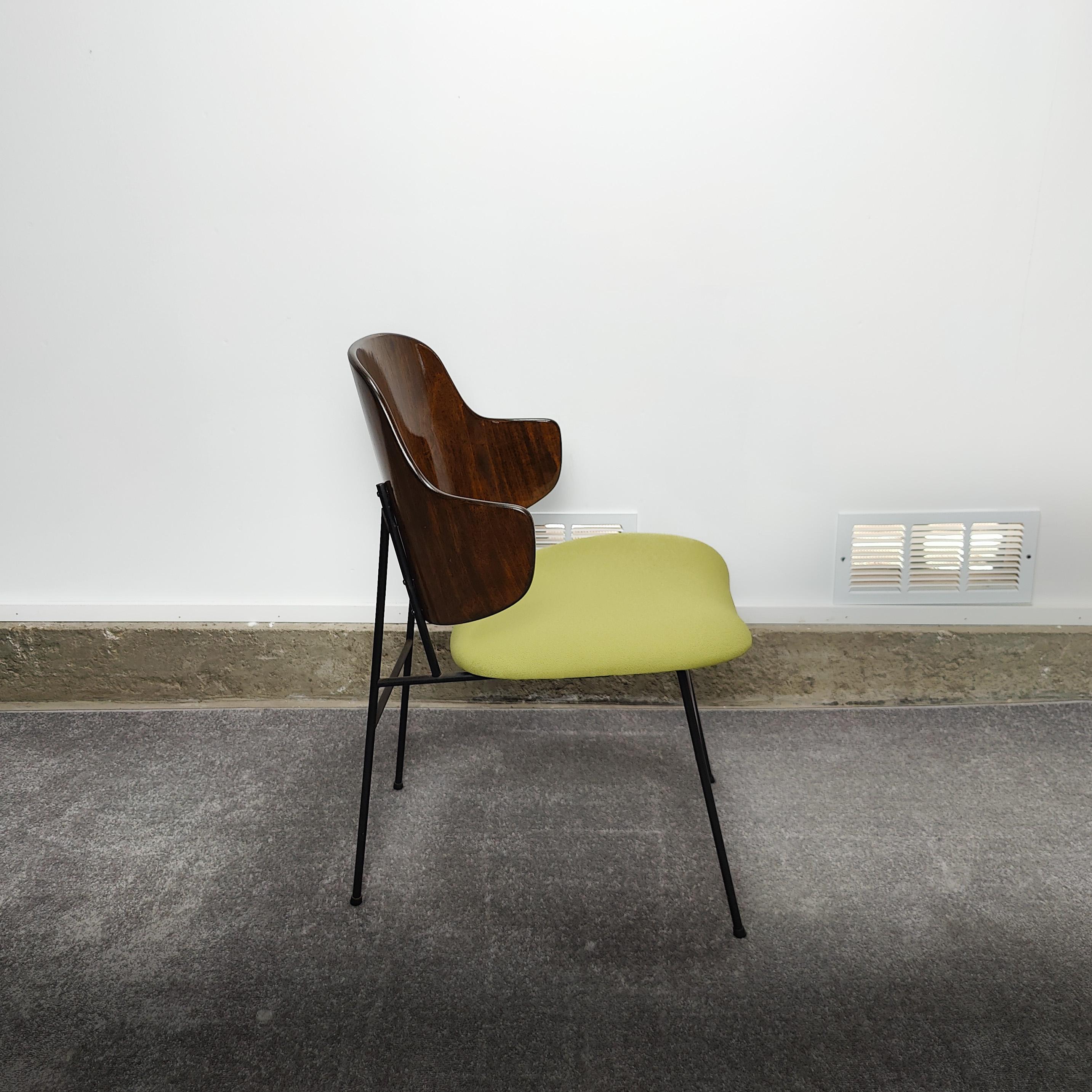 Danish Vintage Mid-Century Modern Ib Kofod Larsen Penguin Chair For Sale