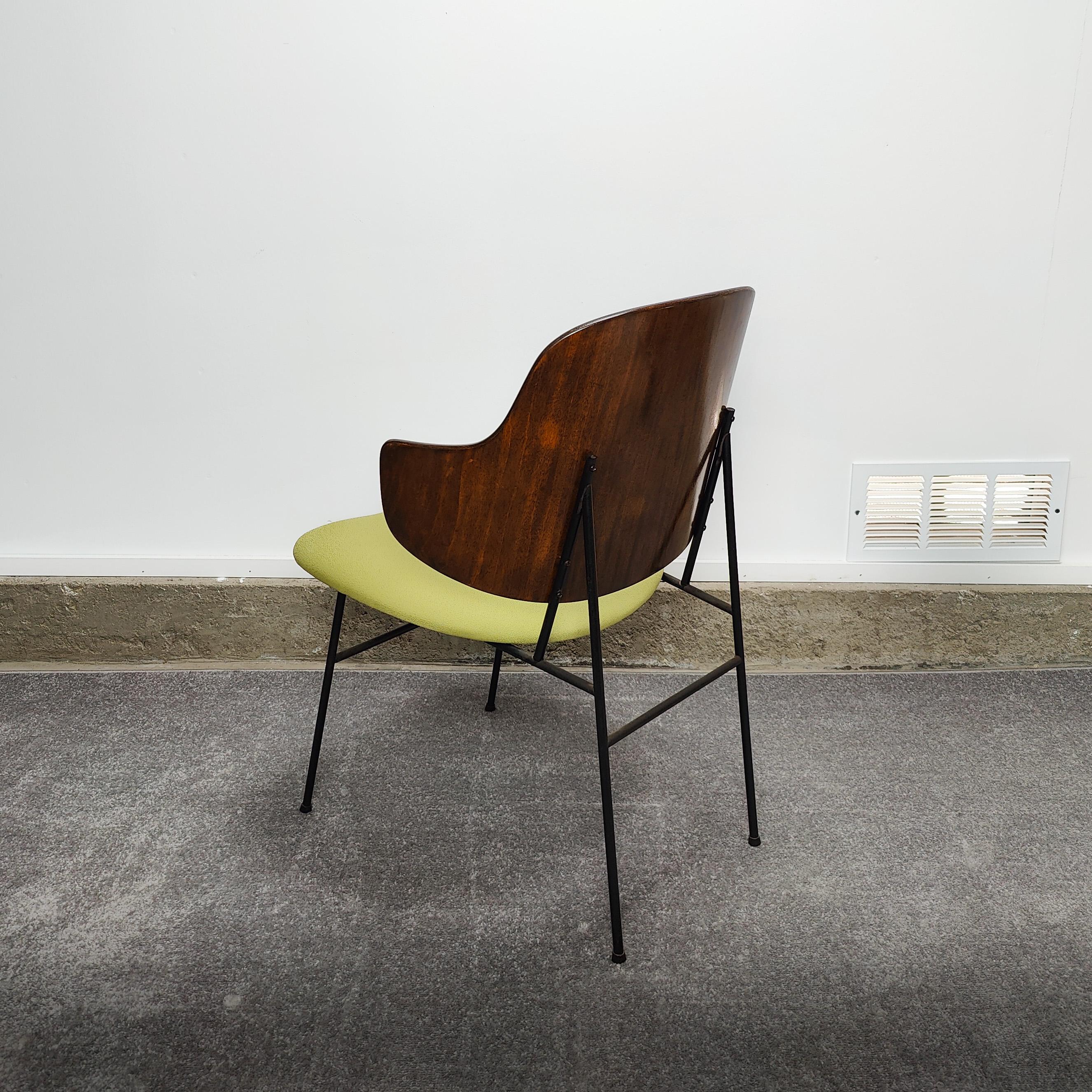 Mid-20th Century Vintage Mid-Century Modern Ib Kofod Larsen Penguin Chair For Sale