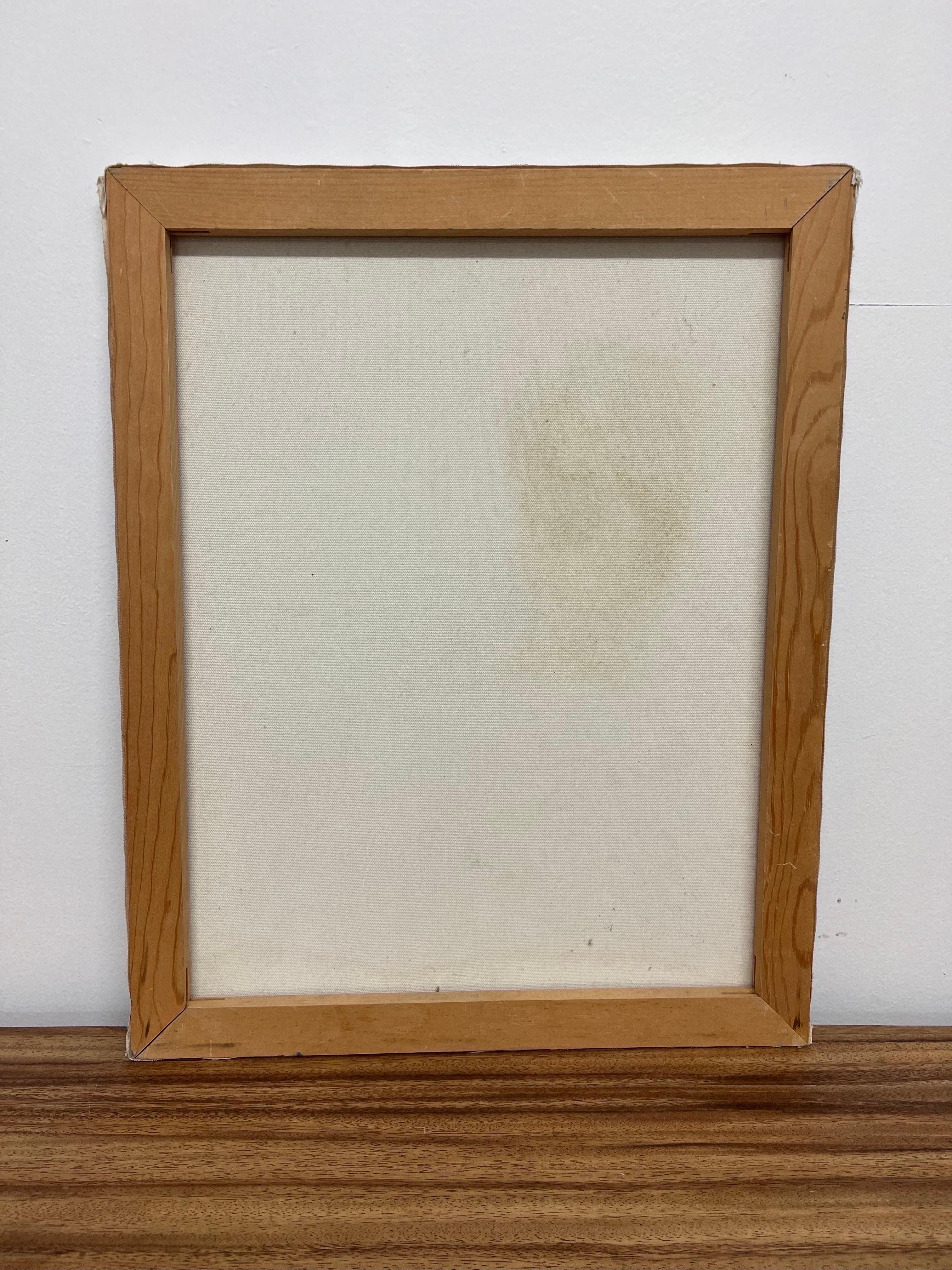 Pintura impresionista moderna vintage de mediados de siglo en Bueno estado para la venta en Seattle, WA