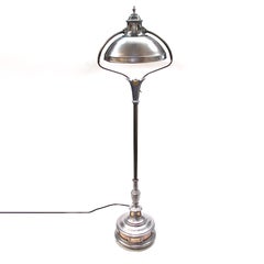 Vintage Mitte des Jahrhunderts Modern Industrielle Aluminium Westinghouse Sonne Lampe Stehlampe