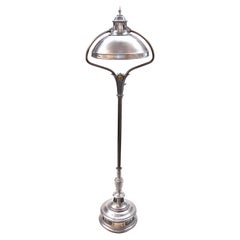 Vintage Mid-Century Modern Industrial Aluminium Westinghouse Sun Lamp Lamp Lampadaire