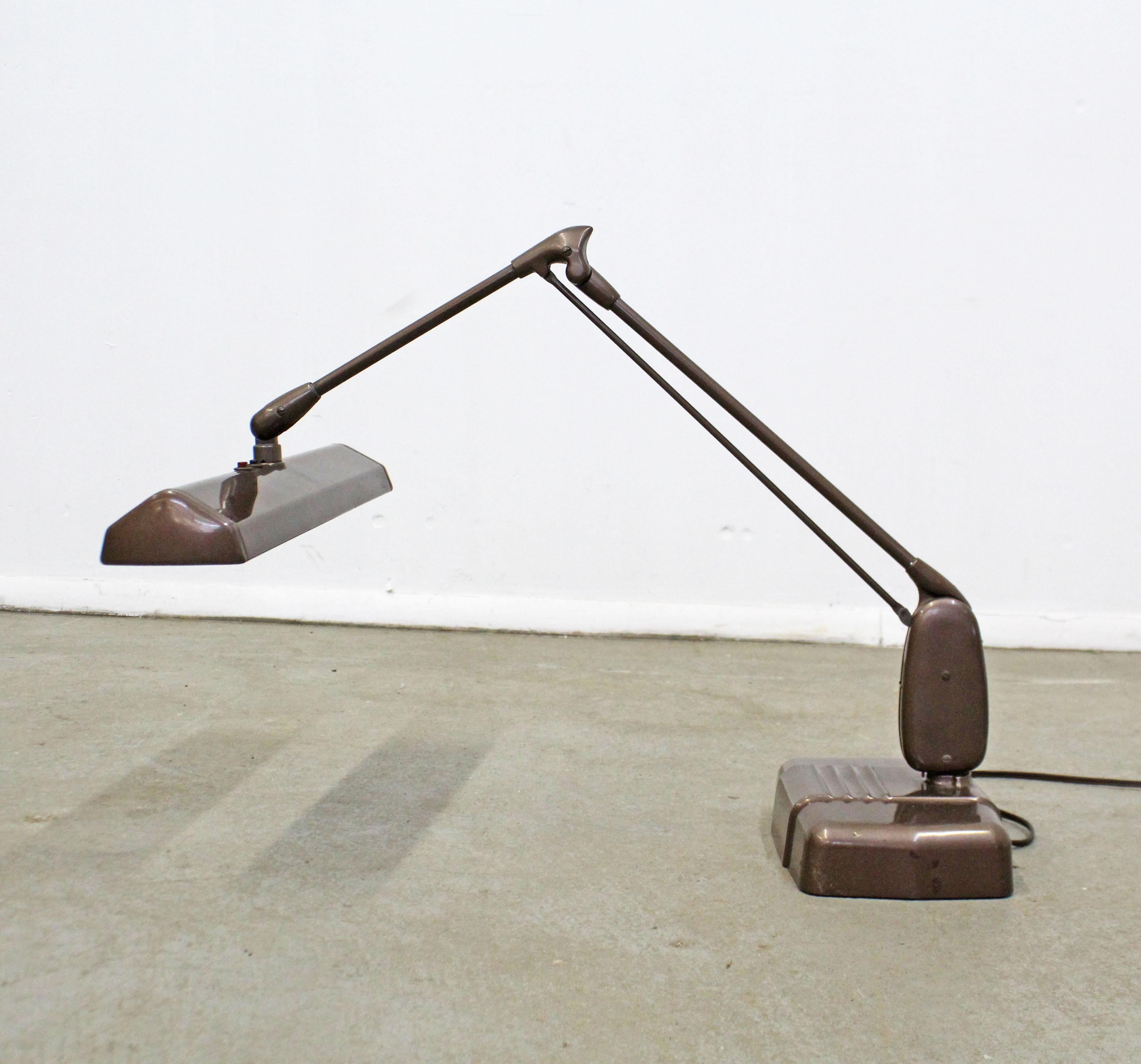 vintage mid century modern desk lamp