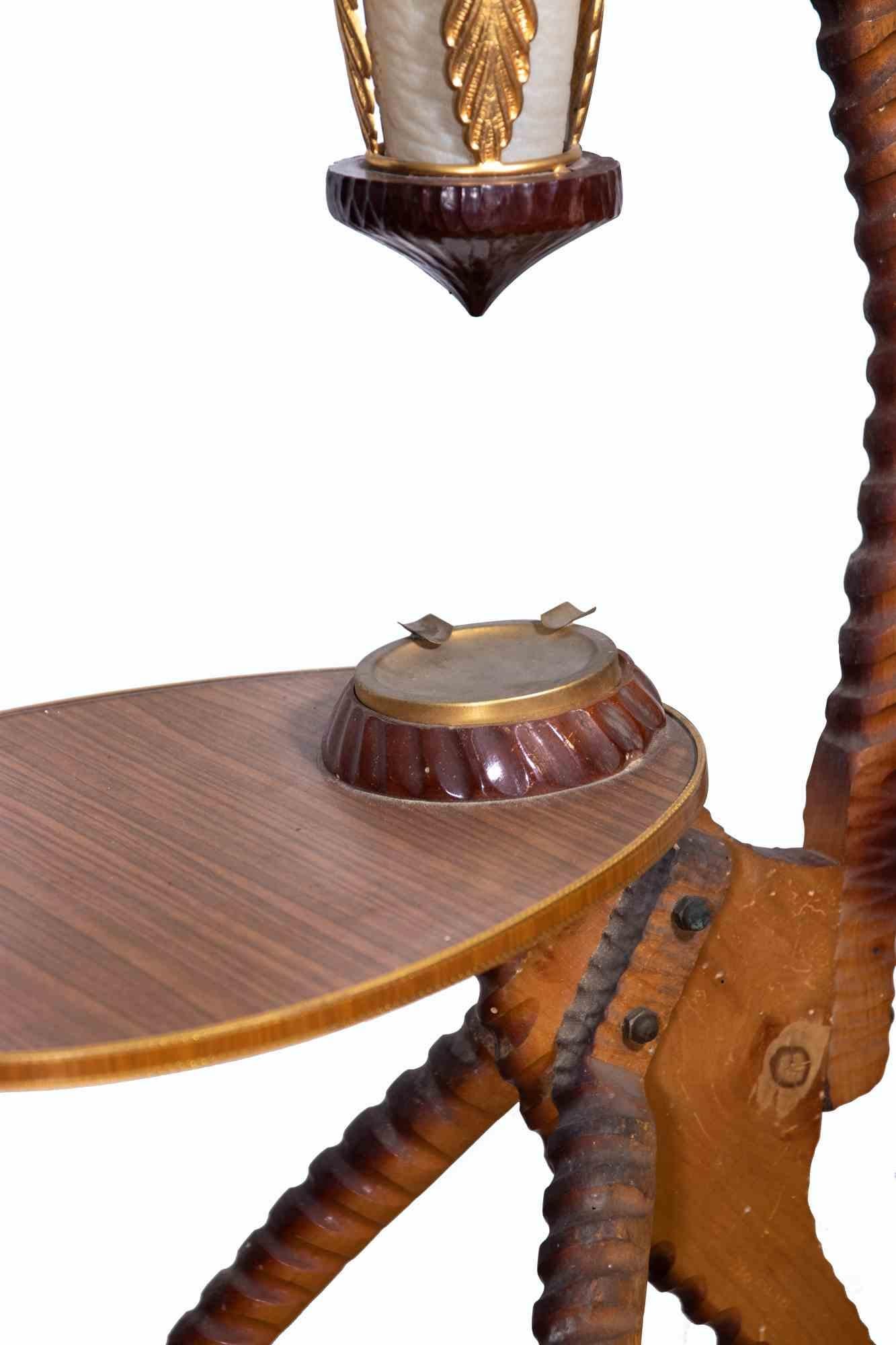 Milieu du XXe siècle Lampe italienne vintage moderne du milieu du siècle dernier par Aldo Tura, Italie, années 1950 en vente