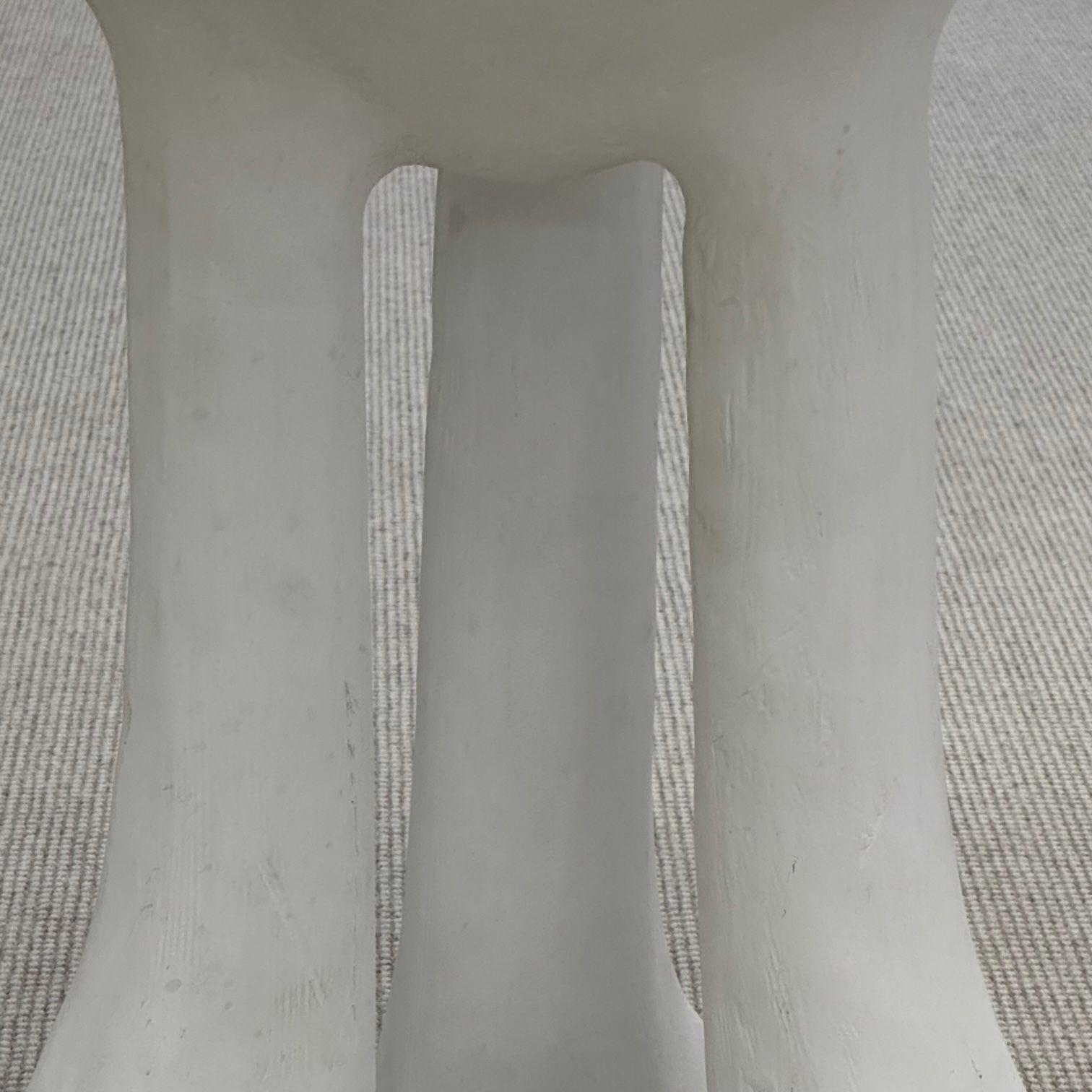 John Dickinson Mid-Century Modern Style Sculpted Africa Side / End Table, Signed For Sale 1