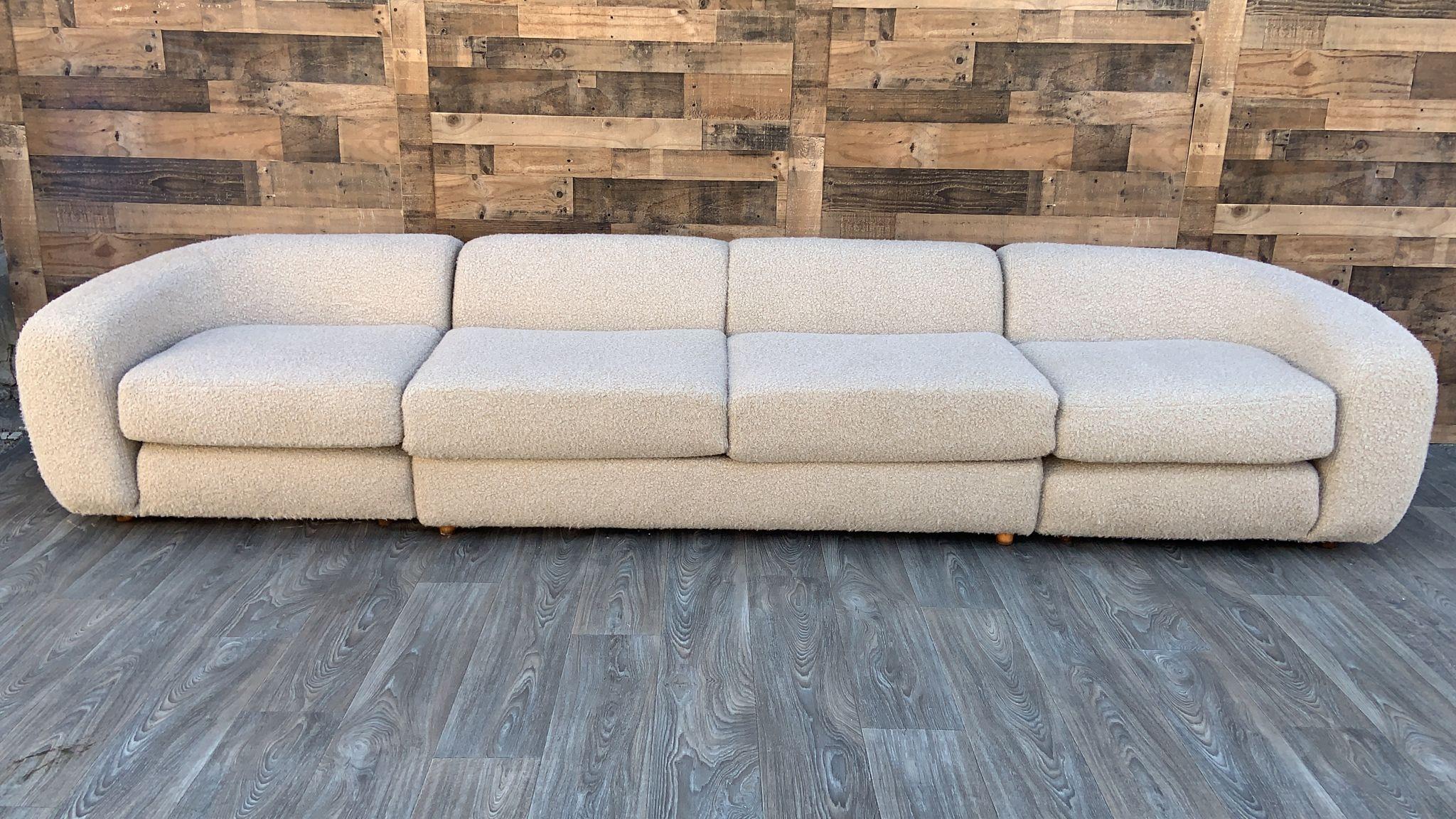 Karpen Sofa mit ausziehbarem Bett, Moderne der Mitte des Jahrhunderts im Angebot 6