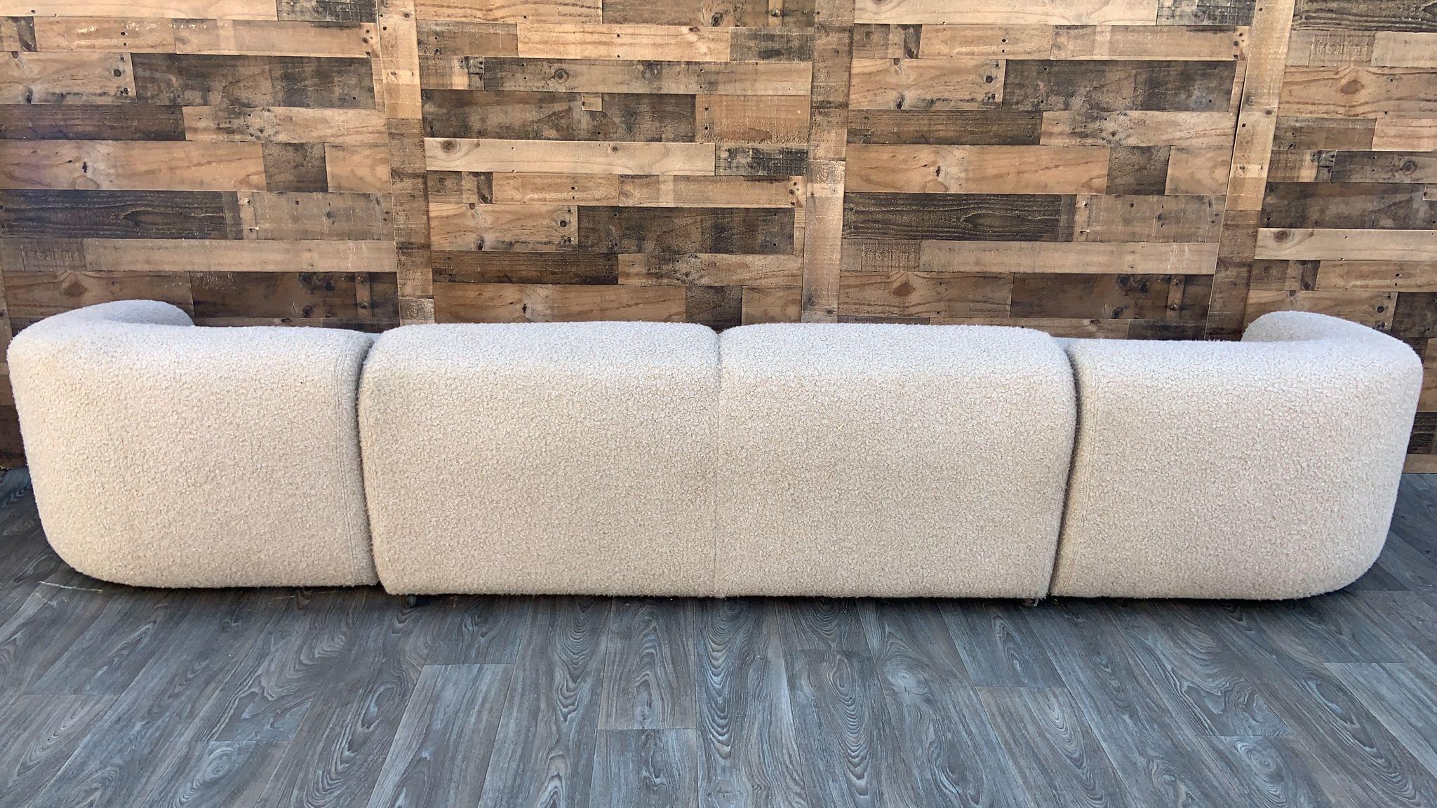 Karpen Sofa mit ausziehbarem Bett, Moderne der Mitte des Jahrhunderts im Angebot 11