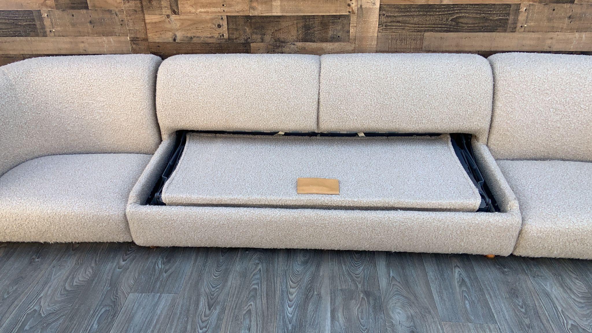 vintage pull out couch
