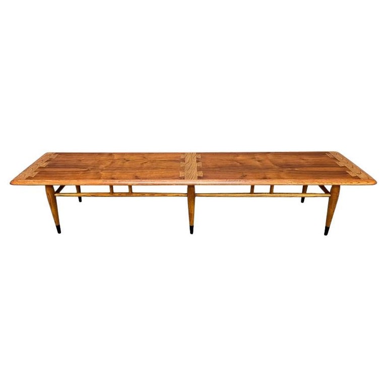 Vintage Mid Century Modern Lane "Acclaim" Walnut Coffee Table at 1stDibs