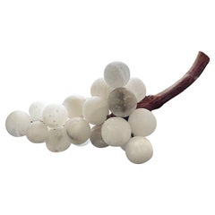 Retro Mid-Century Modern Large Alabaster Grapes